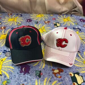 Calgary flames hat bundle